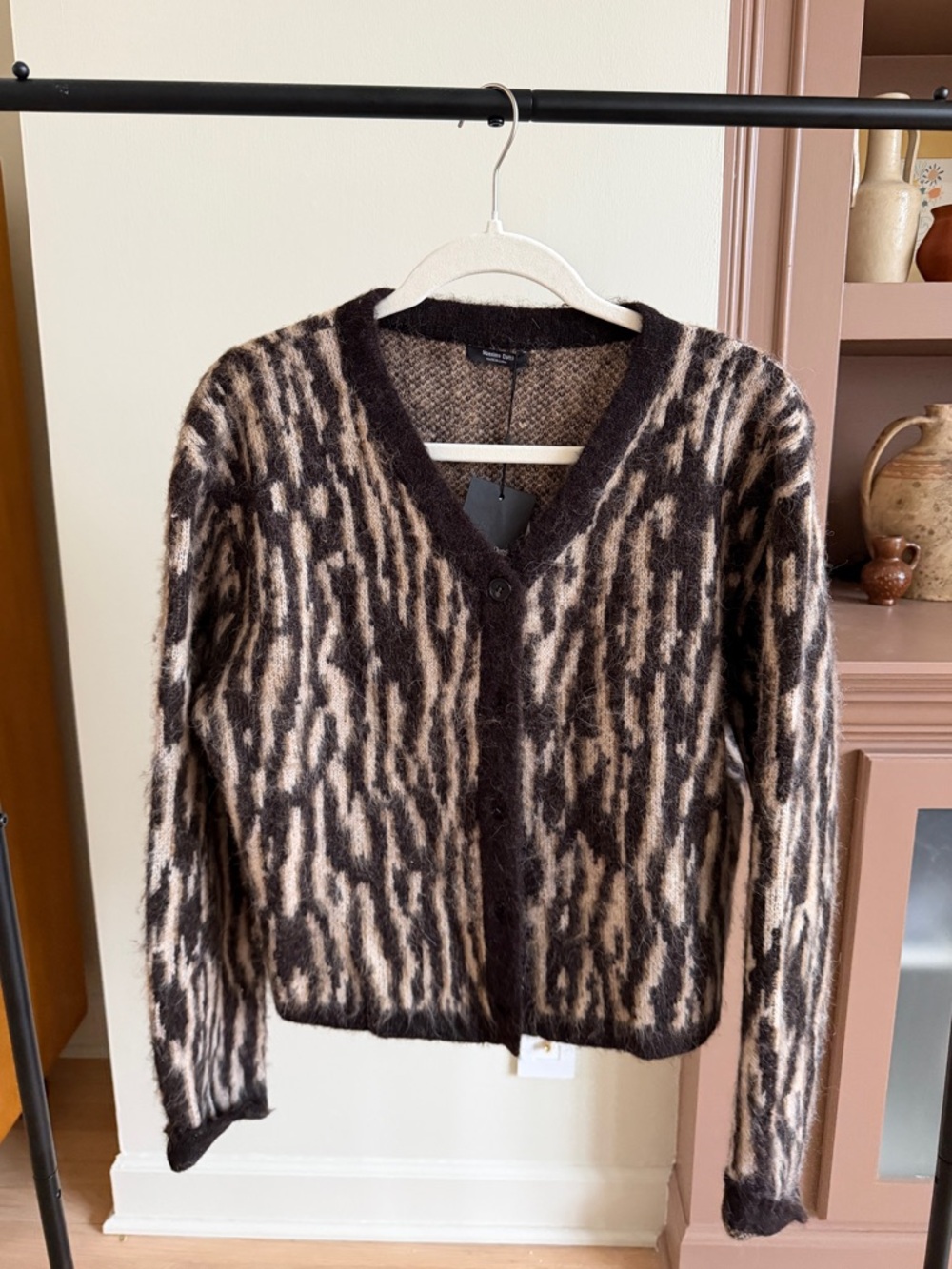 Massimo Dutti Alpaca & Wool Blend Cardigan
